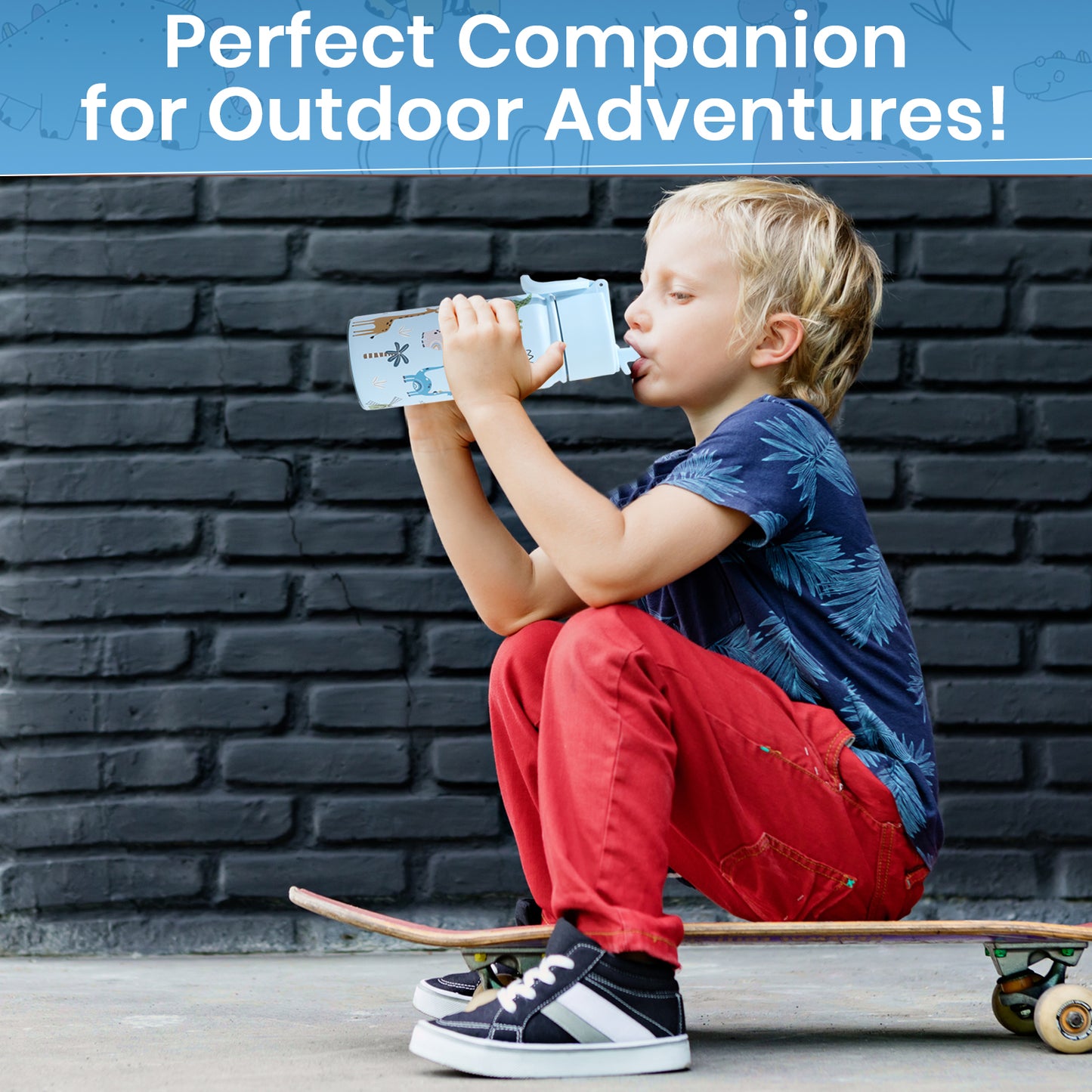 Kids Water Bottle 14 oz