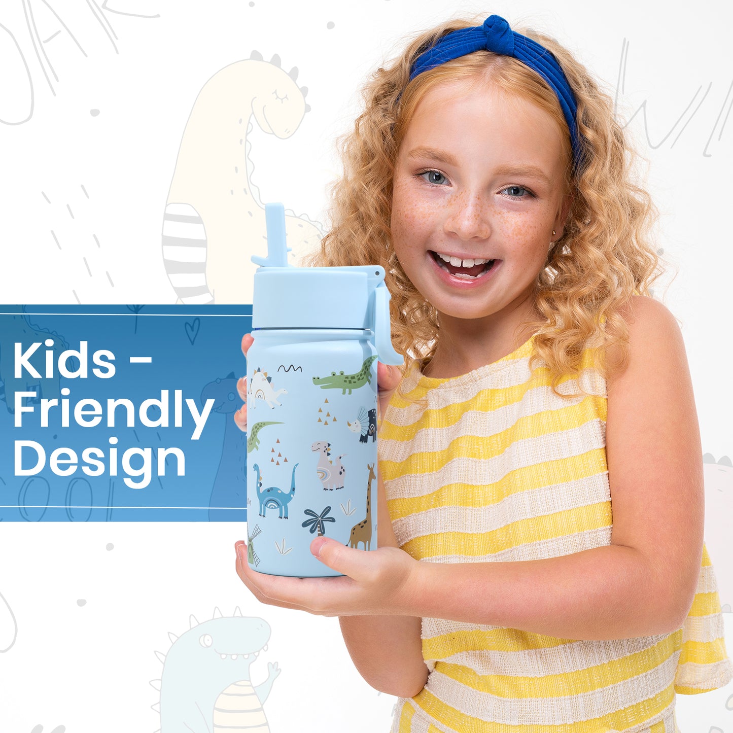 Kids Water Bottle 14 oz