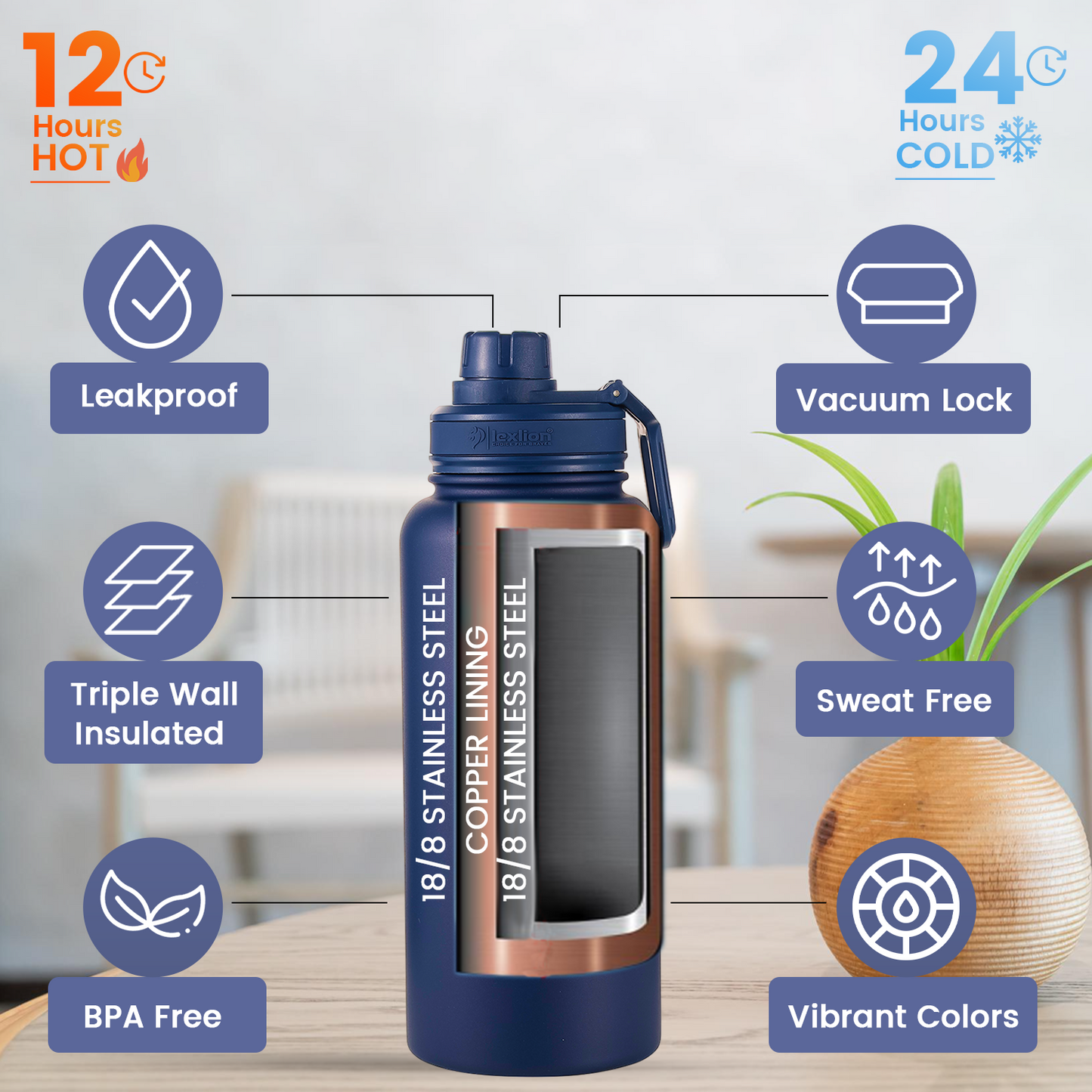 Midnight Blue - 32 oz