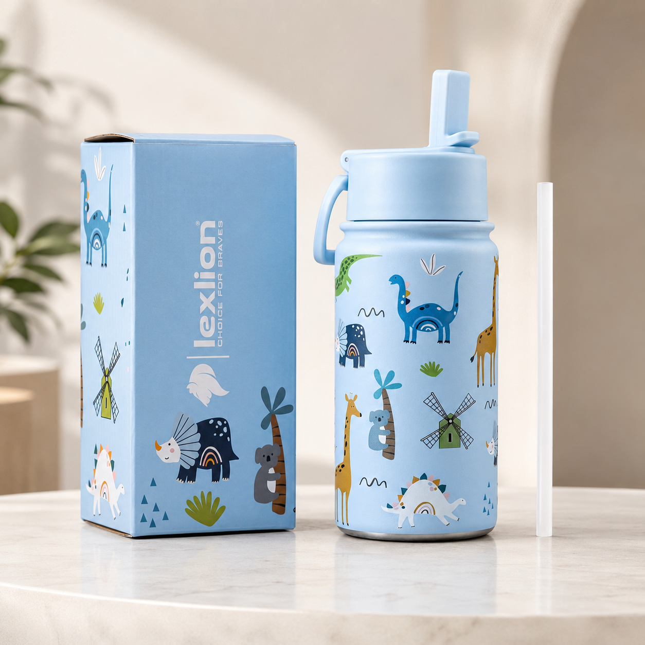 Lexlion Kids Insulated  Bottle