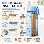 Lexlion Kids Insulated  Bottle