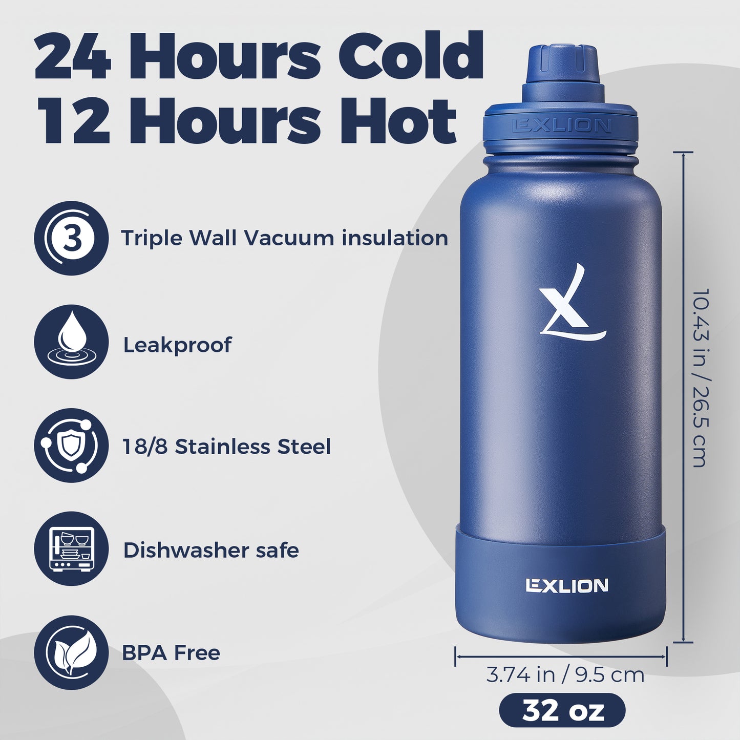Midnight Blue - 32 oz