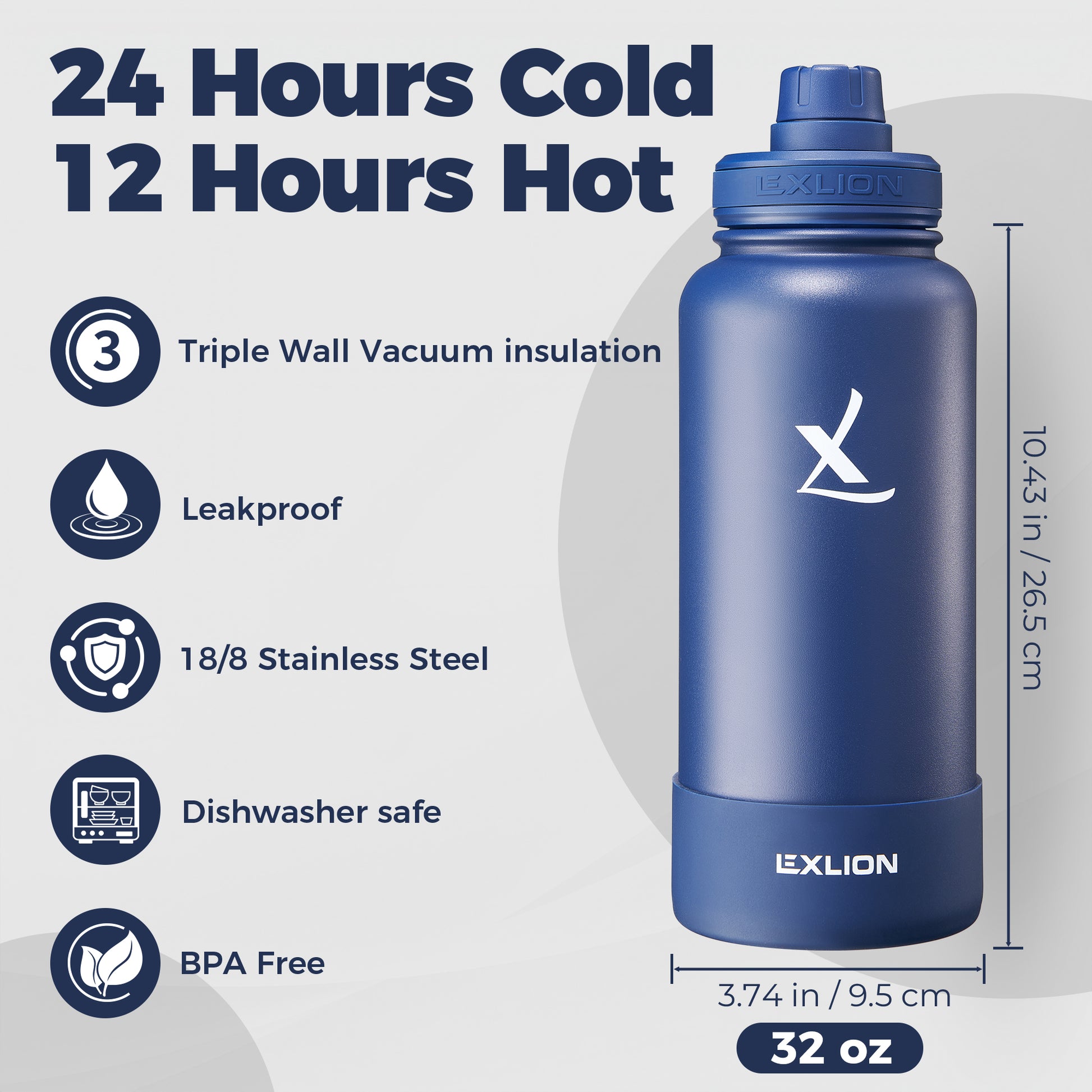 Midnight Blue - 32 oz